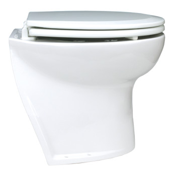 Jabsco toilet 'Deluxe' m/soft close til ferskvand 14', 24V