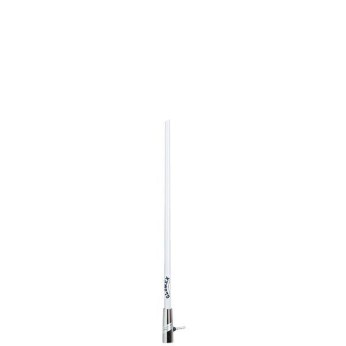 Glomex RA112CR VHF antenne i glasfiber til motorbde, 150cm