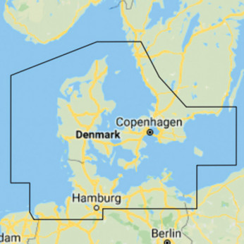 C-Map Y205 Discover, Danmark 'kun ved kb af plotter'
