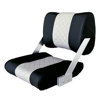 ESM styrestol ST45 Luxus sort/lysegr