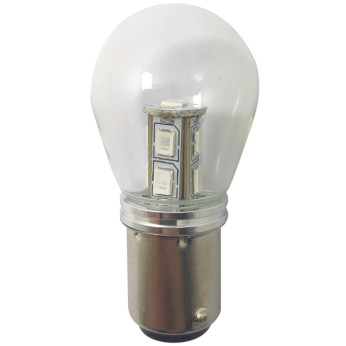 1852 LED lantern pre BAY15D 25x48mm 10-36Vdc grn, 2 stk