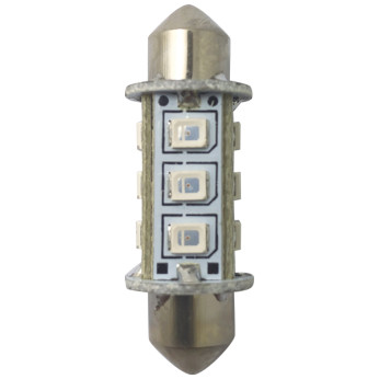 1852 LED lantern pinolpre 37mm 10-36Vdc rd, 2 stk