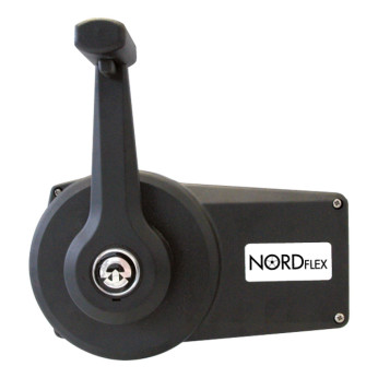 Nordflex kontrolbox etgrebs med ls, sort