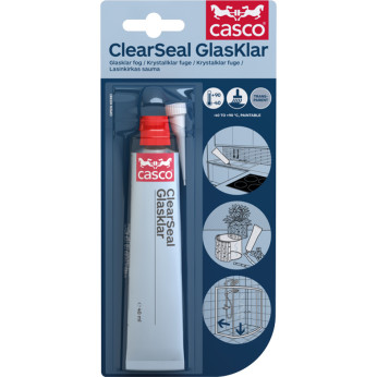 Casco Clear Seal Glasklar lim, 40ml